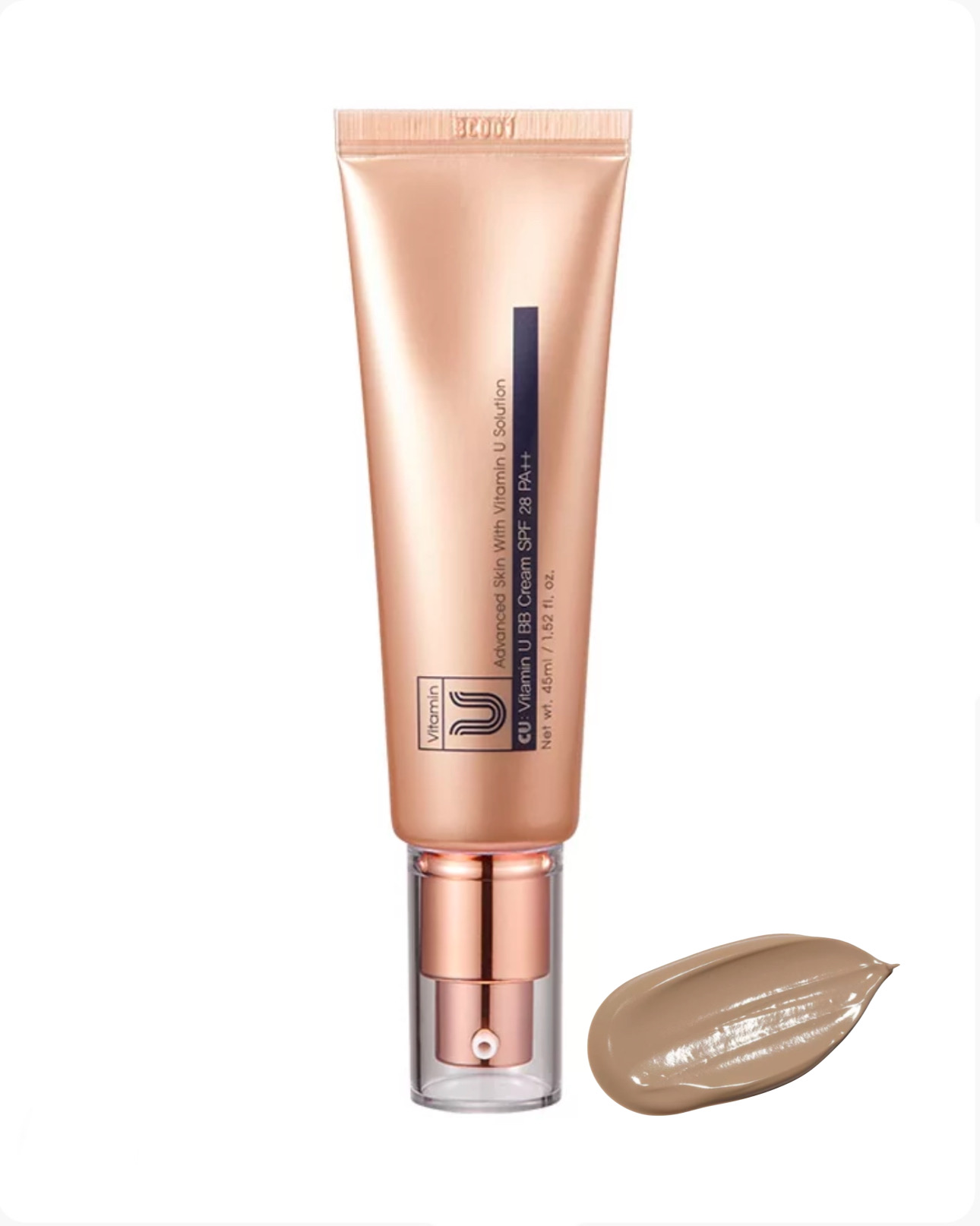 ВВ-крем потрійної дії з вітаміном U та пептидами CU: Vitamin U ВВ Cream SPF28 PA++