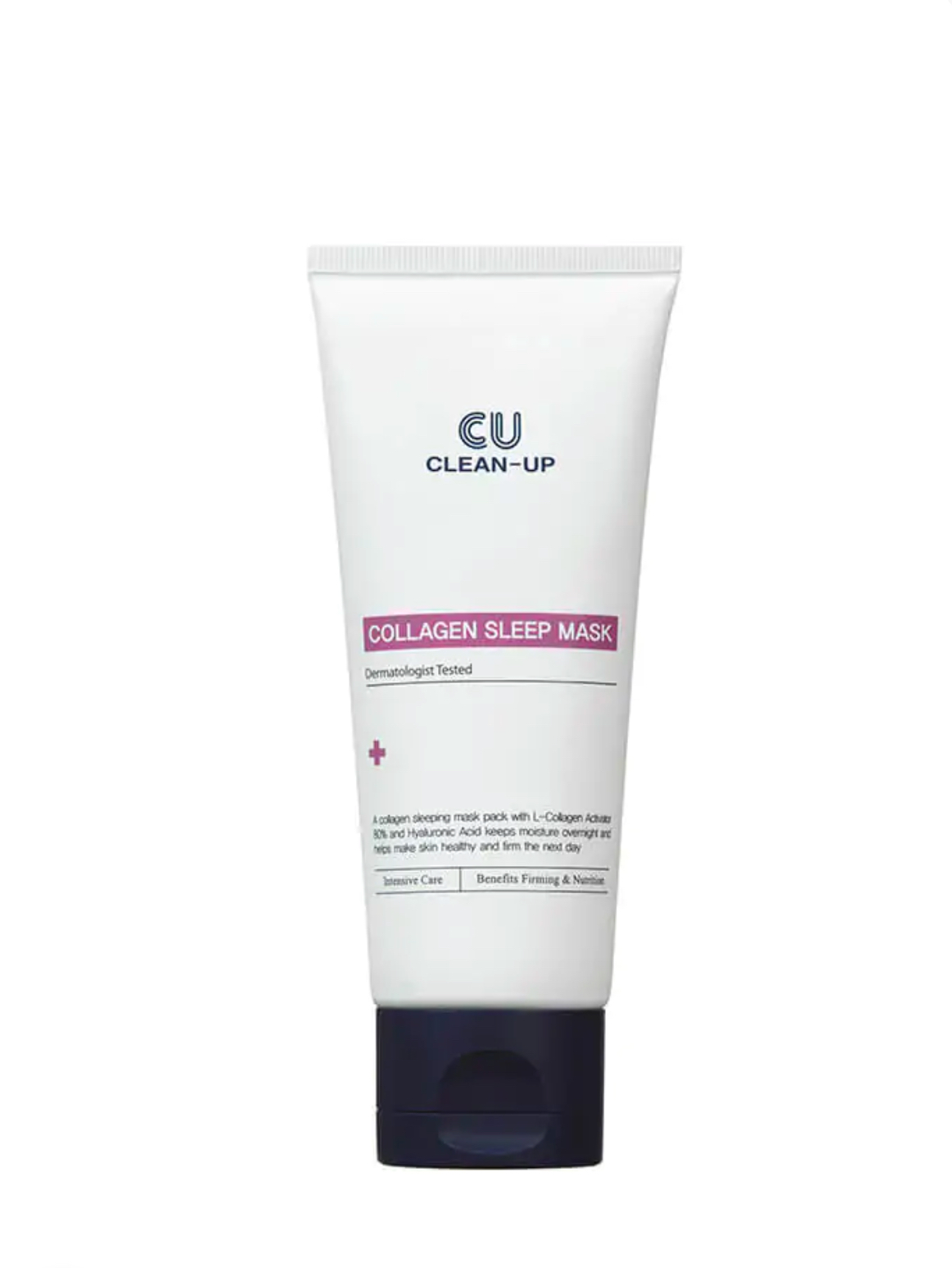 Колагенова нічна маска Clean-Up Collagen Sleep Mask