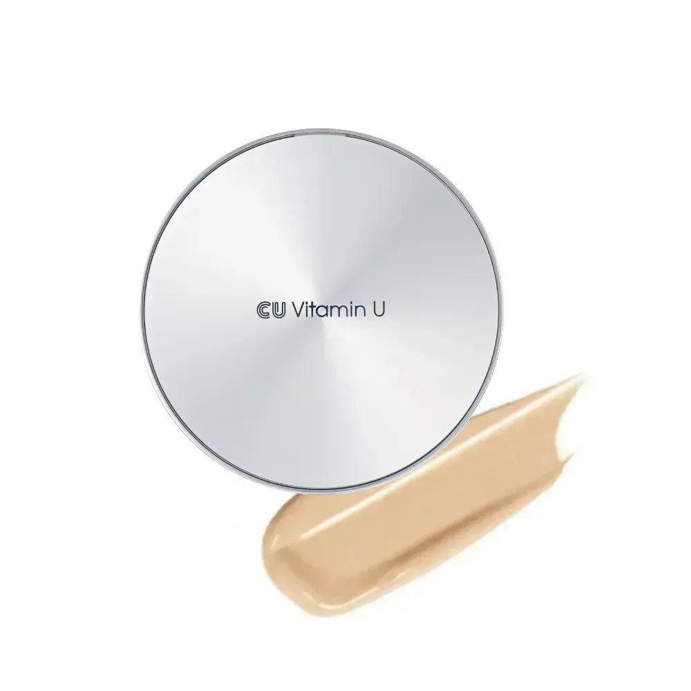 Кушон з полінуклеотидами та вітаміном U CU: Vitamin U Coverfit Cushionpact No.23 SPF50+ Pa++++