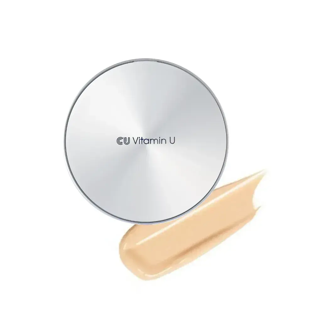 Кушон з полінуклеотидами та вітаміном U CU: Vitamin U Coverfit Cushionpact No.21 SPF50+ Pa++++