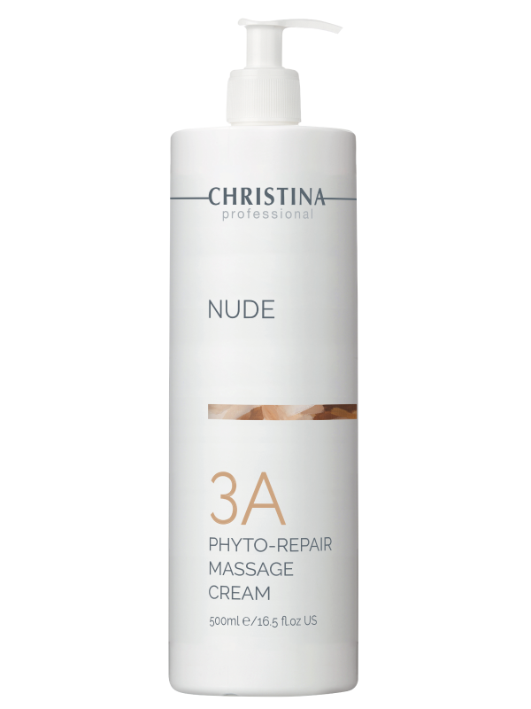 Nude - Phyto-Repair Massage - Фіто-відновлювальний масажний крем для тіла