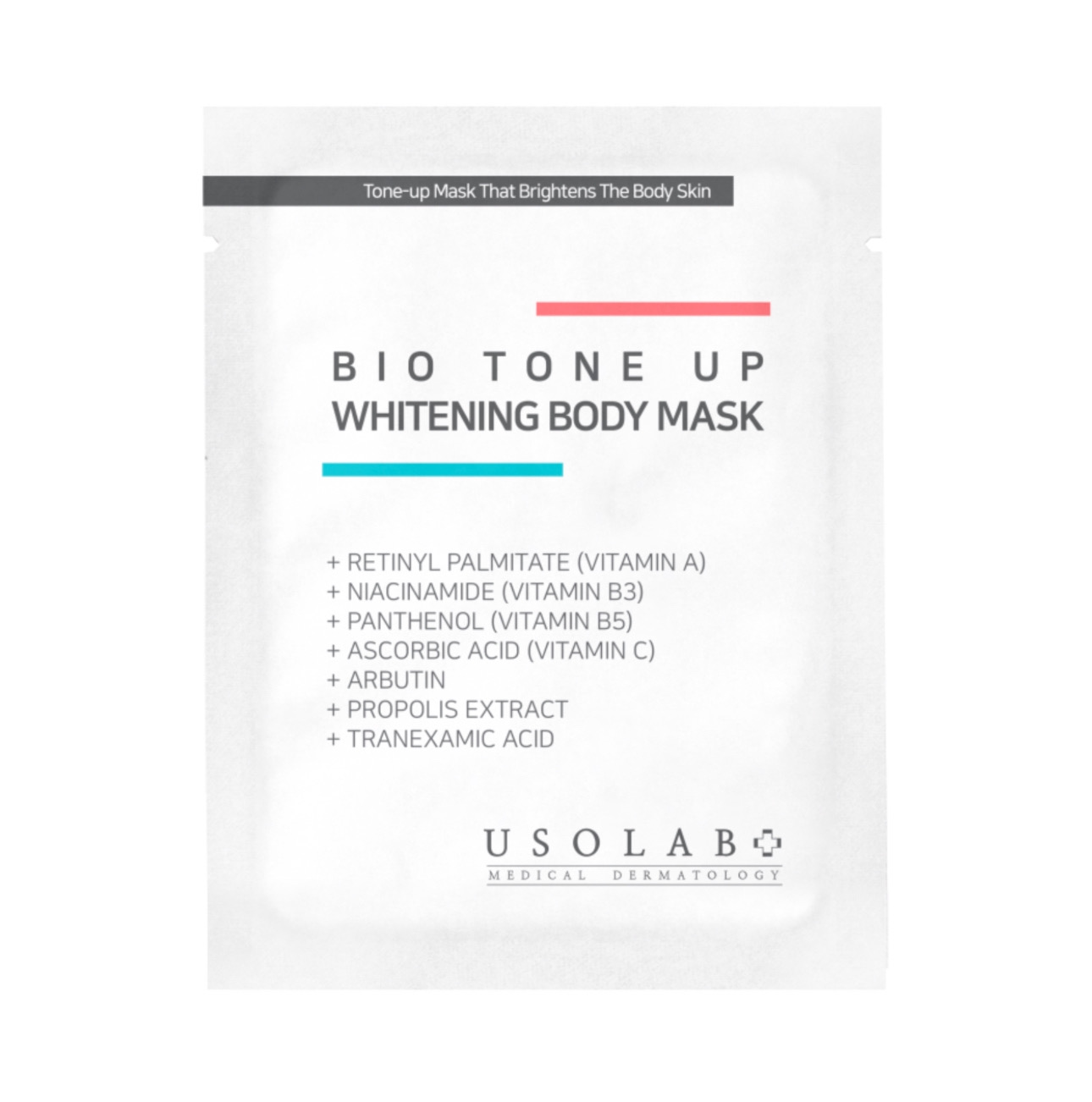 Освітлююча маска для тіла Bio Tone Up Whitening Body Mask
